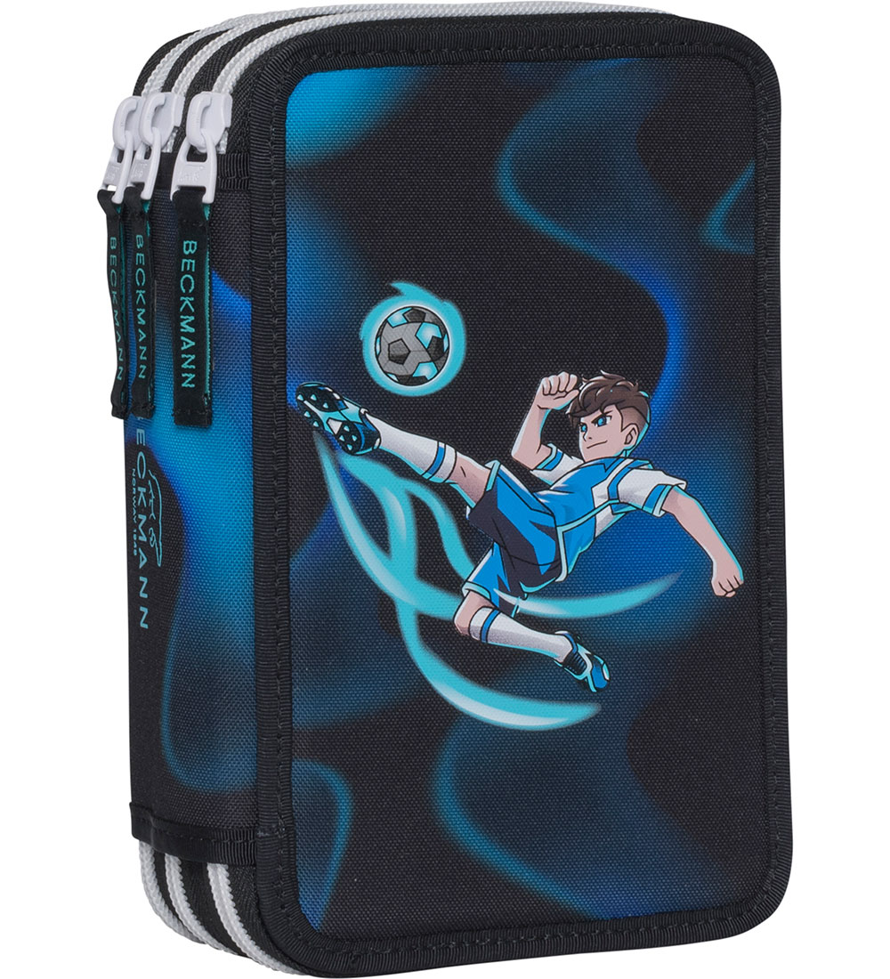 Beckmann Pencil Case w. Contents - Magic League - Black