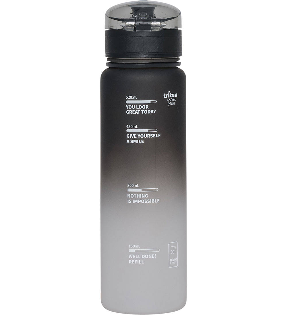 Beckmann Water Bottle - 650 mL - Black Gradient