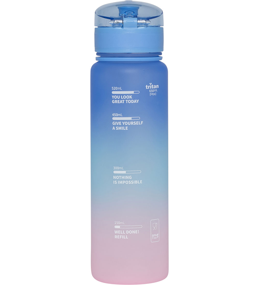 Beckmann Water Bottle - 650 mL - Pink Gradient