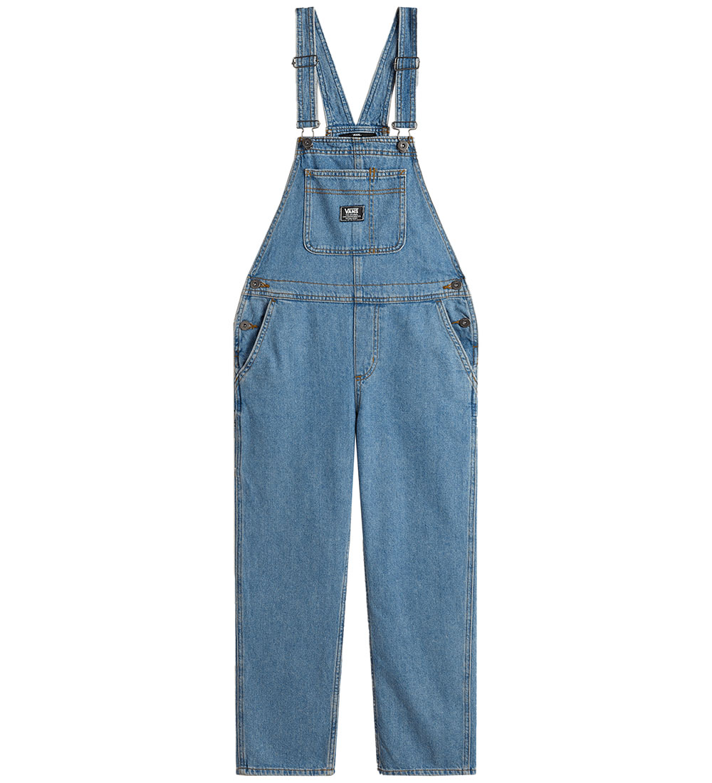 Vans Latzhosen - Denim - Bodenarbeit - Stonewash Blue