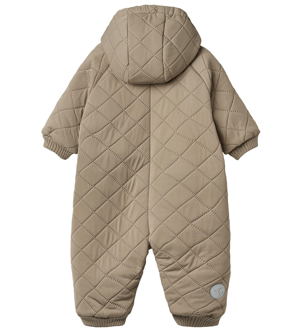 Wheat Thermo Suit w. Fleece - Cuddle - Beige Stone