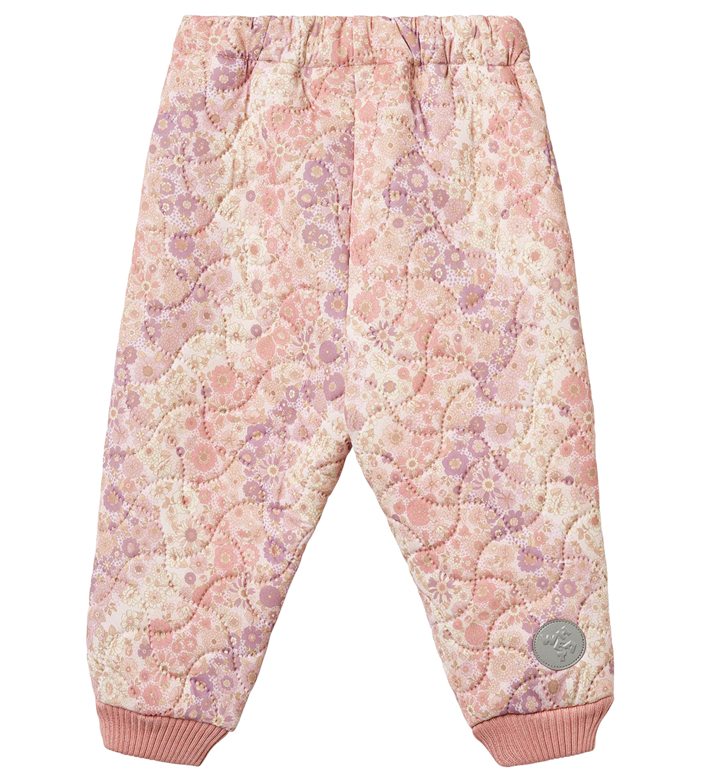 Wheat Thermo Trousers - Alex - Lilac Flower Rainbow
