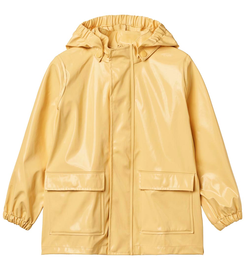 Wheat Rain Jacket - PU - Ollo - Yellow