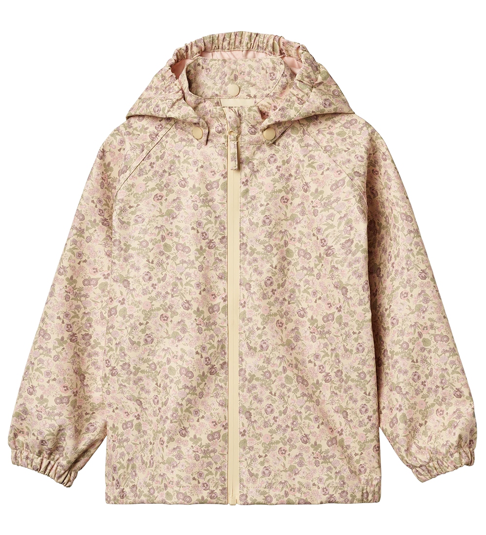 Wheat Rain Jacket - PU - Chardy - Rose Flower Field
