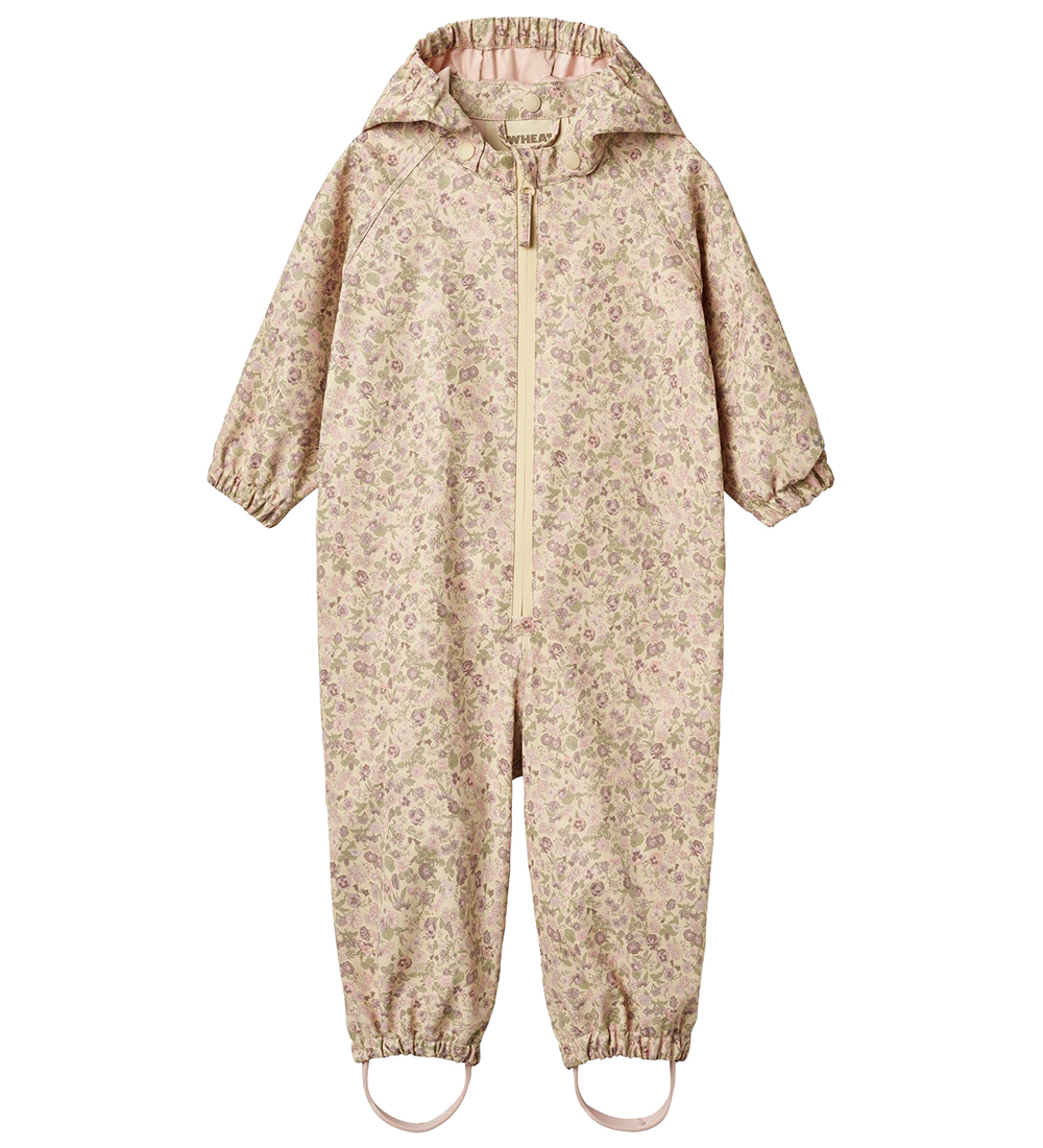 Wheat Rainsuit - PU - Mika - Rose Flower Field