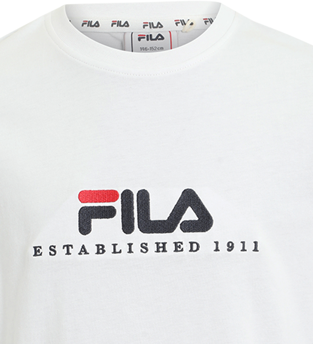 Fila T-Shirt - Lohberg - Bright White