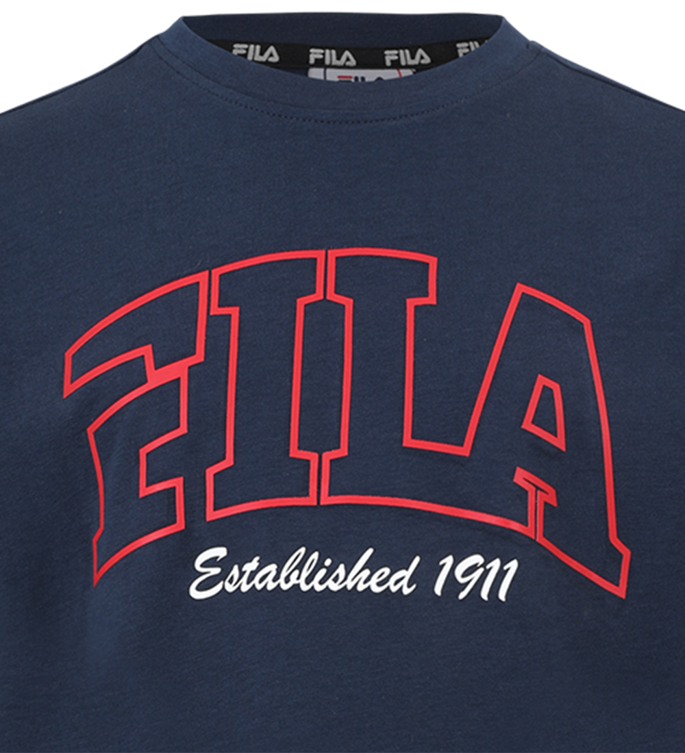 Fila T-shirt - Lottstetten - Black Iris