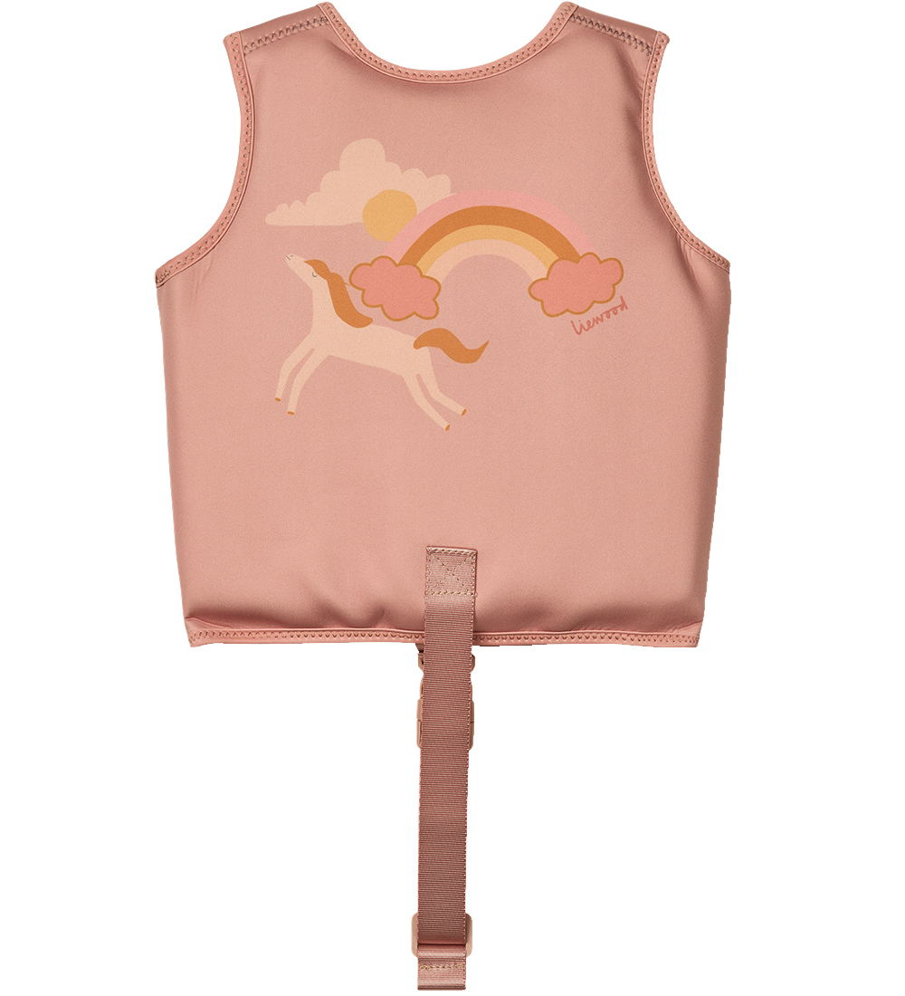 Liewood Schwimmweste - 15-19 kg - Dove - Dream/Toskana Rose