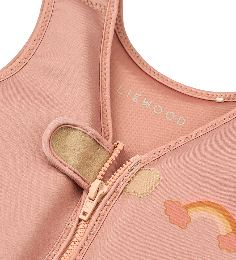 Liewood Schwimmweste - 15-19 kg - Dove - Dream/Toskana Rose