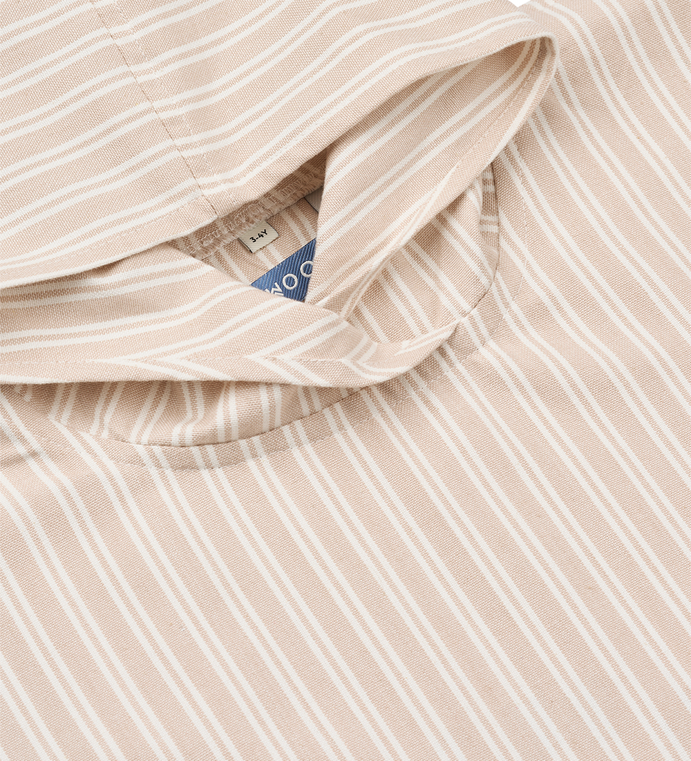 Liewood Towel Poncho - Kaiden - Sorbet Rose/Creme De La Creme