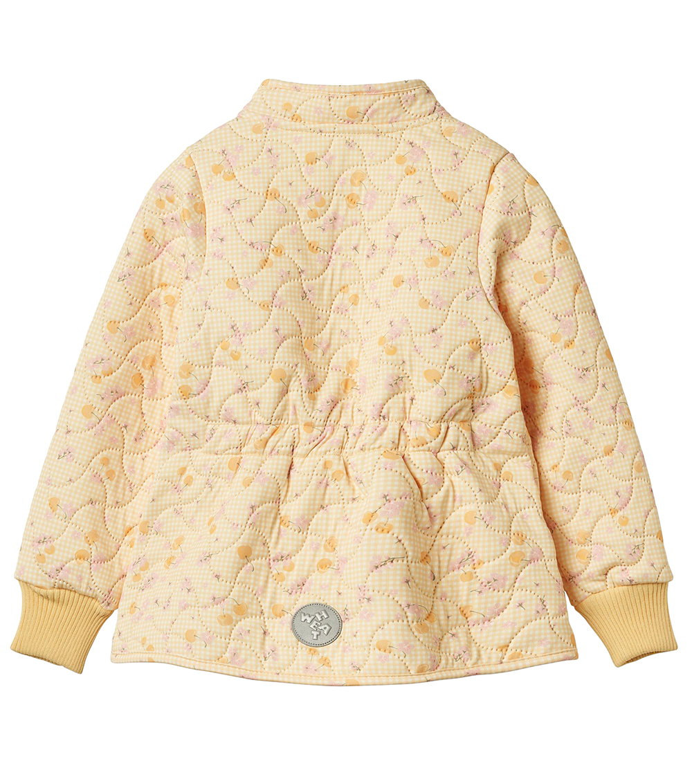 Wheat Thermo Jacket - Thilde - Yellow cherries