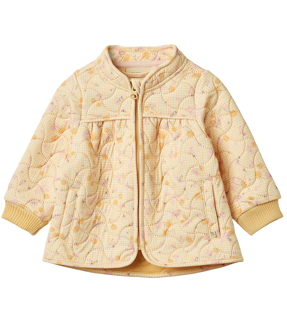 Veste Thermique Wheat - Thilde - Yellow Cerises