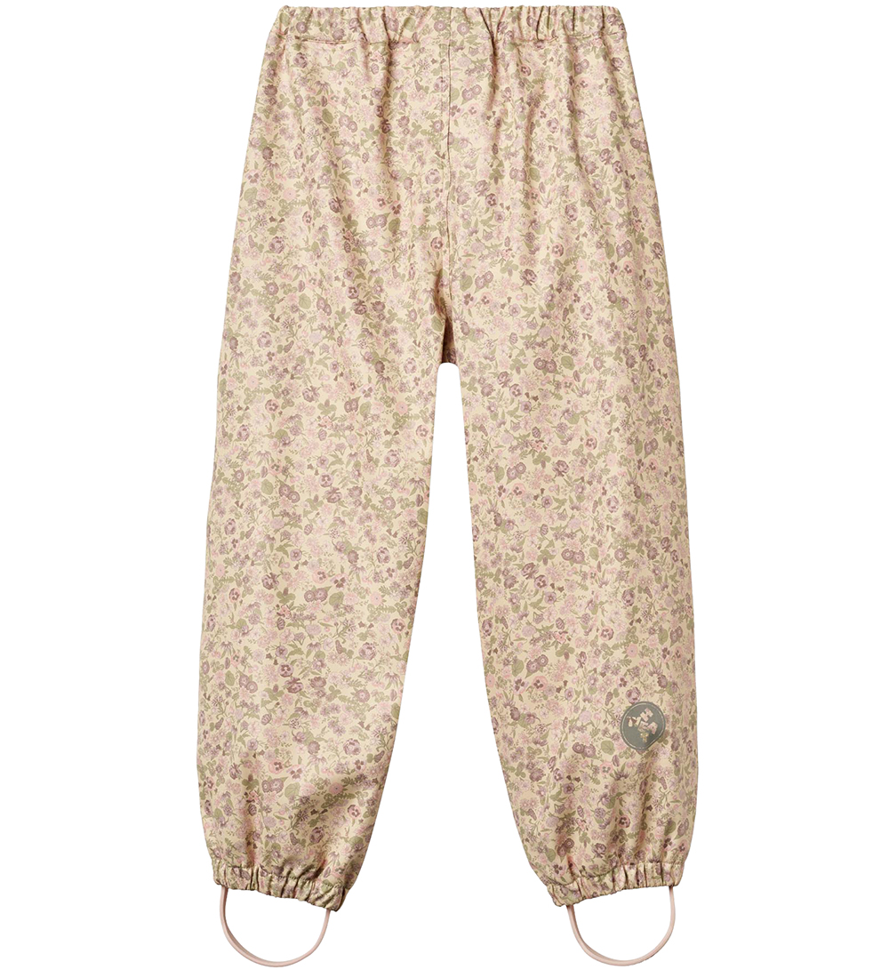 Wheat Rain Pants - PU - Olo - Rose Flower Field