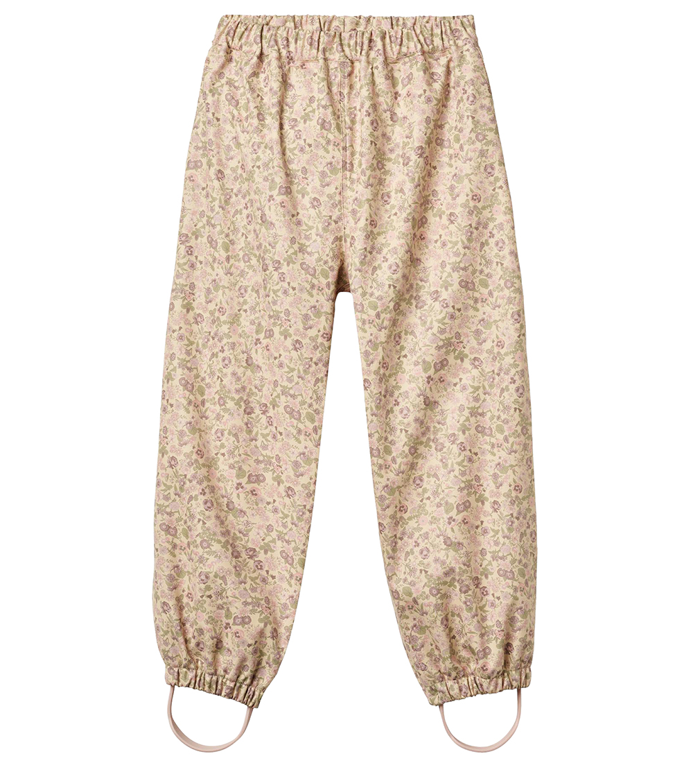 Wheat Rain Pants - PU - Olo - Rose Flower Field