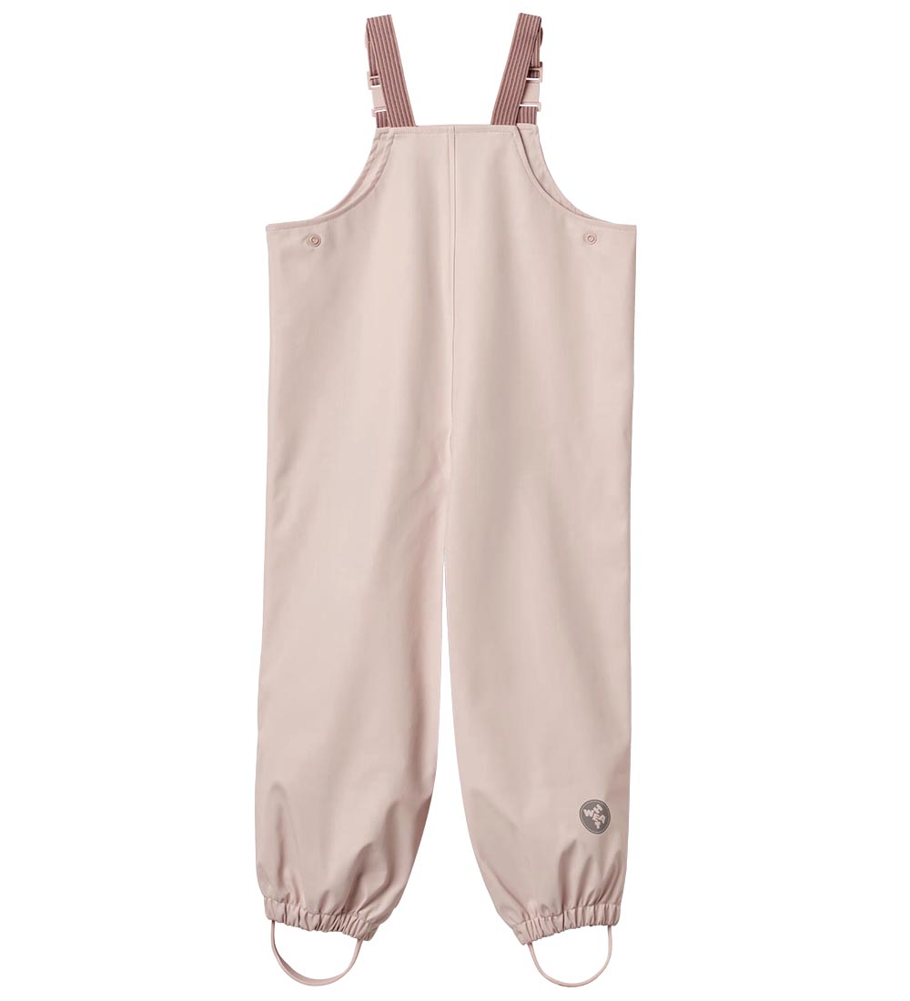Wheat Rain Pants w. Suspenders - PU - Charlo - Soft Lavender