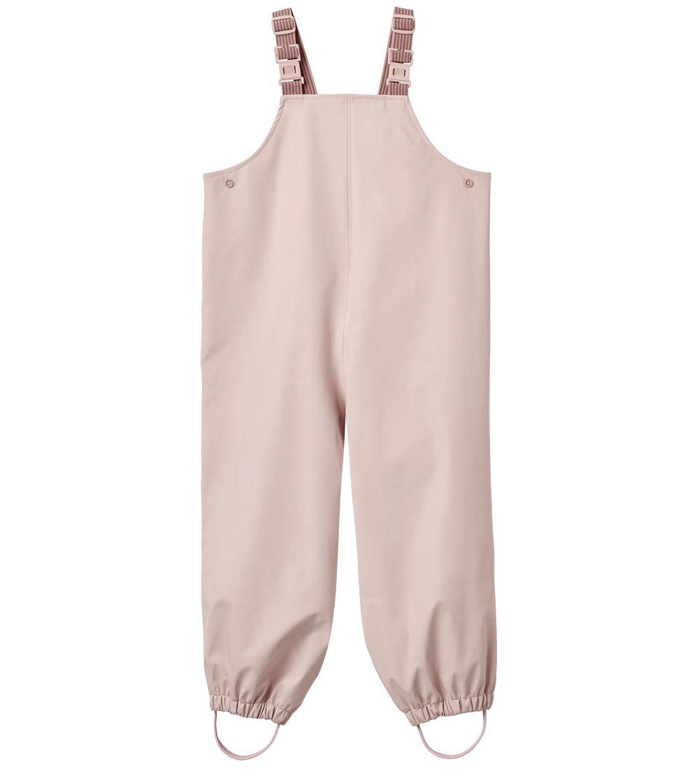 Wheat Rain Pants w. Suspenders - PU - Charlo - Soft Lavender