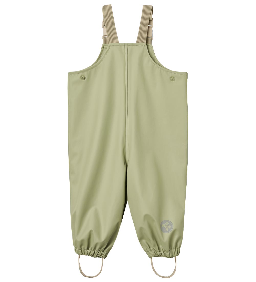 Wheat Regenhose m. Träger - PU - Charlo - Green Tee