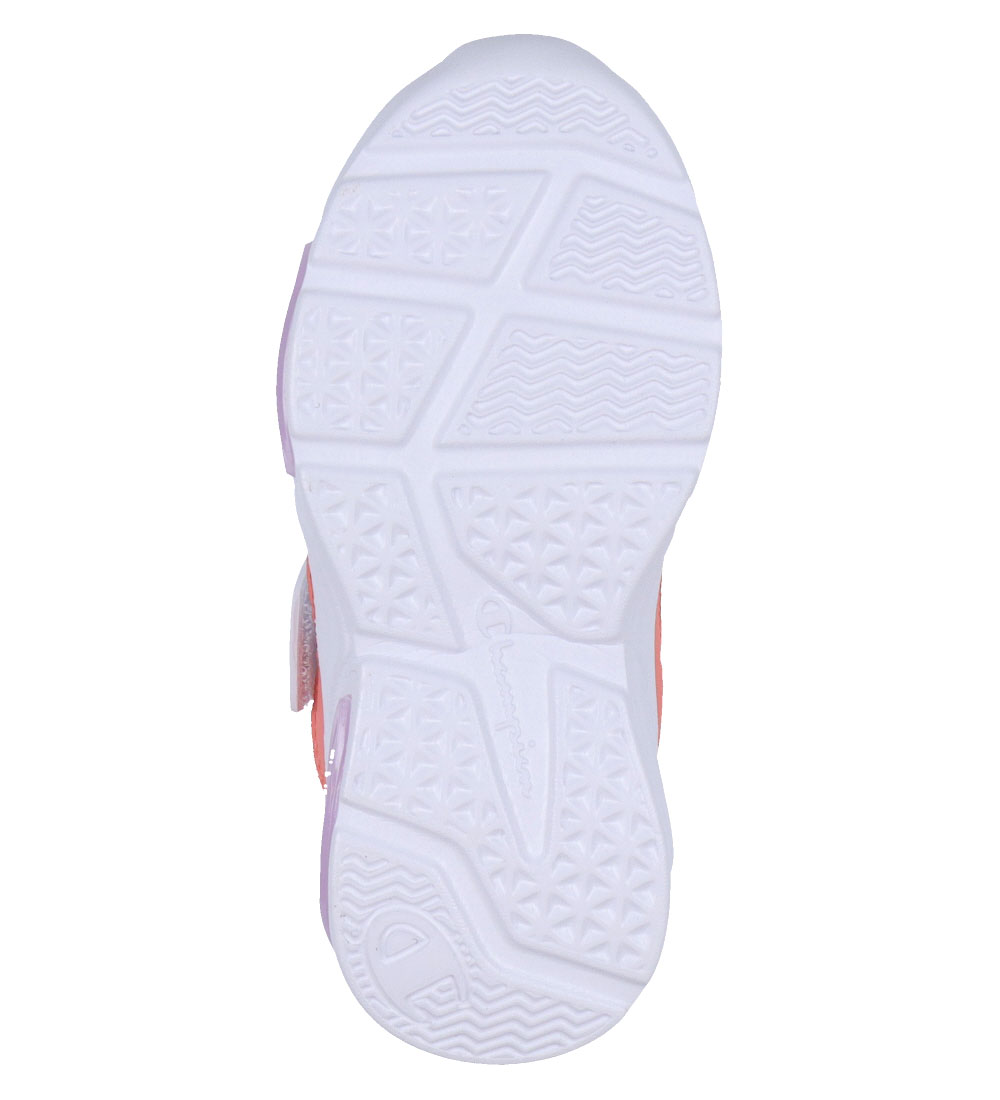 Champion Shoes w. Light - Wave Low Cut - White/Purple/Pink
