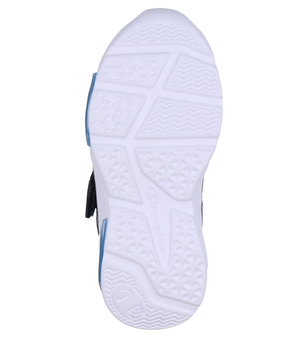 Champion Schuhe m. Light - Wave Low Cut - Schwarz/Blau/Weiß