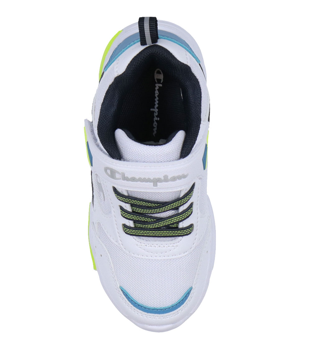 Champion Shoes w. Light - Wave Low Cut - Black/Blue/White/Yellow