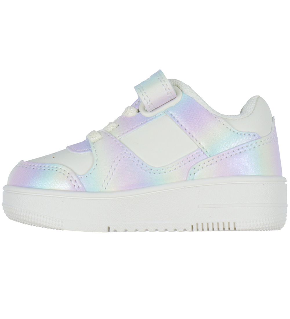Champion Shoes - RD18 Pearl Low Cut - White/Purple/Blue