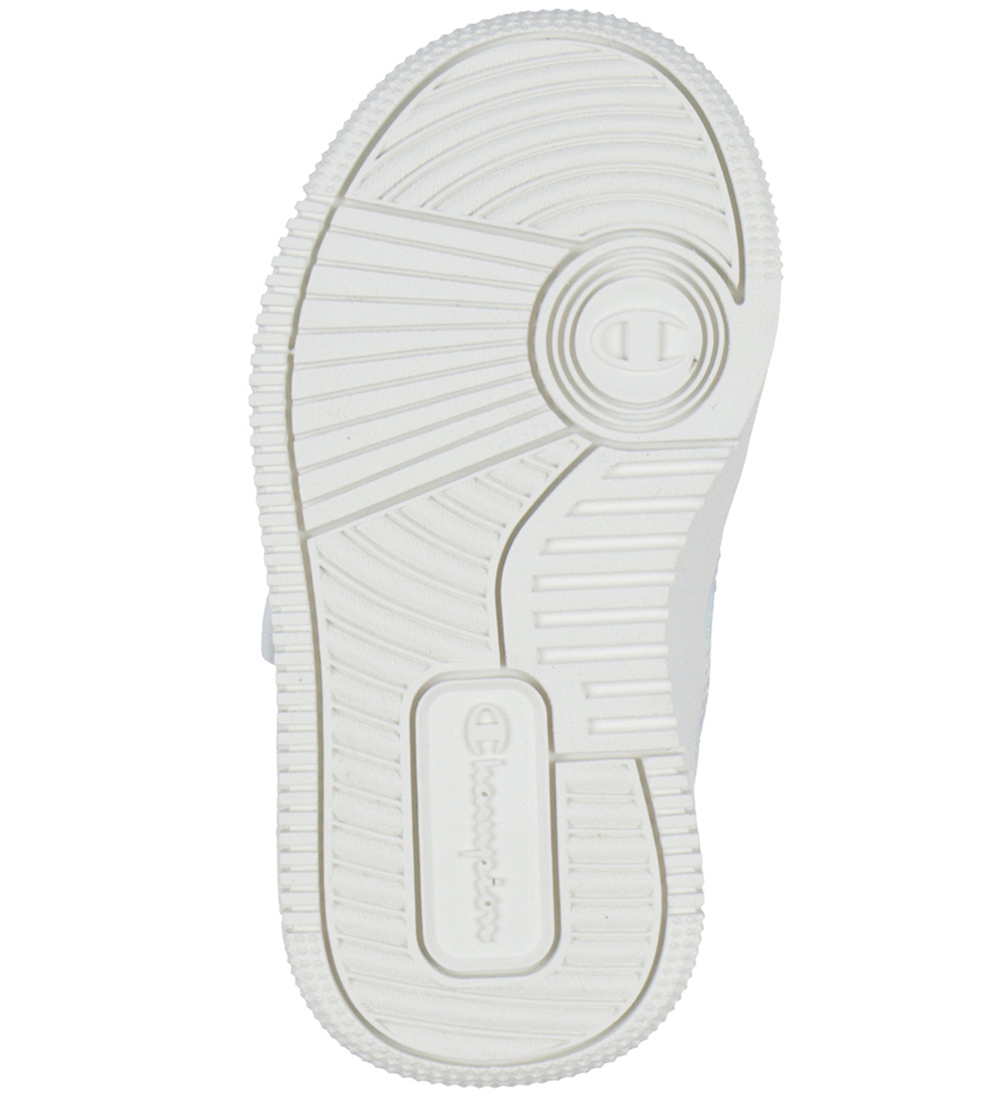 Champion Shoes - RD18 Pearl Low Cut - White/Purple/Blue
