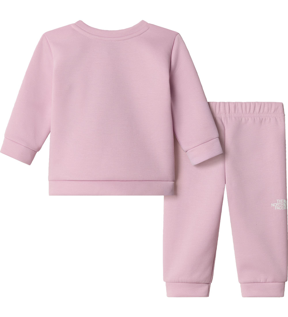 The North Face Sweatset - Bluse/Hosen - Pink Clover m. Logo