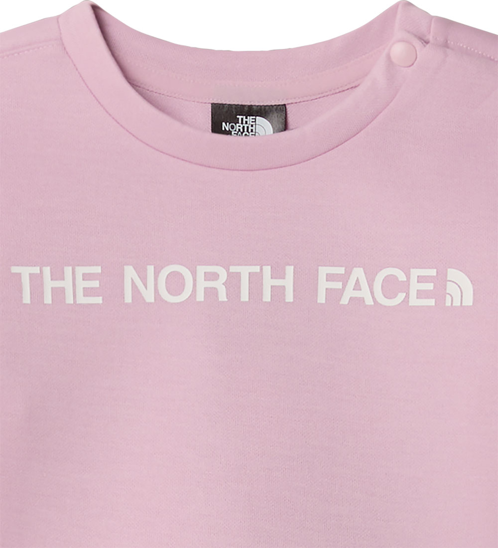 The North Face Sweatset - Bluse/Hosen - Pink Clover m. Logo