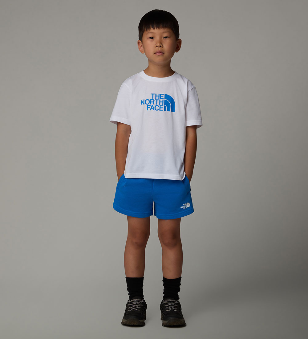 The North Face Shorts Set - T-shirt/Shorts - White/Hero Blue