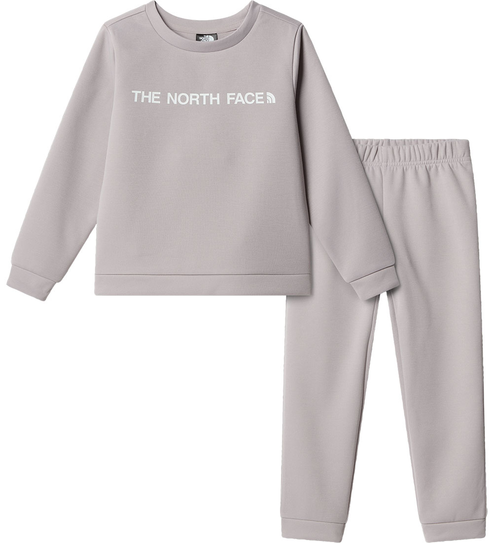 The North Face Sweat Set - Blouse/Trousers - Moonstone Grey w. L