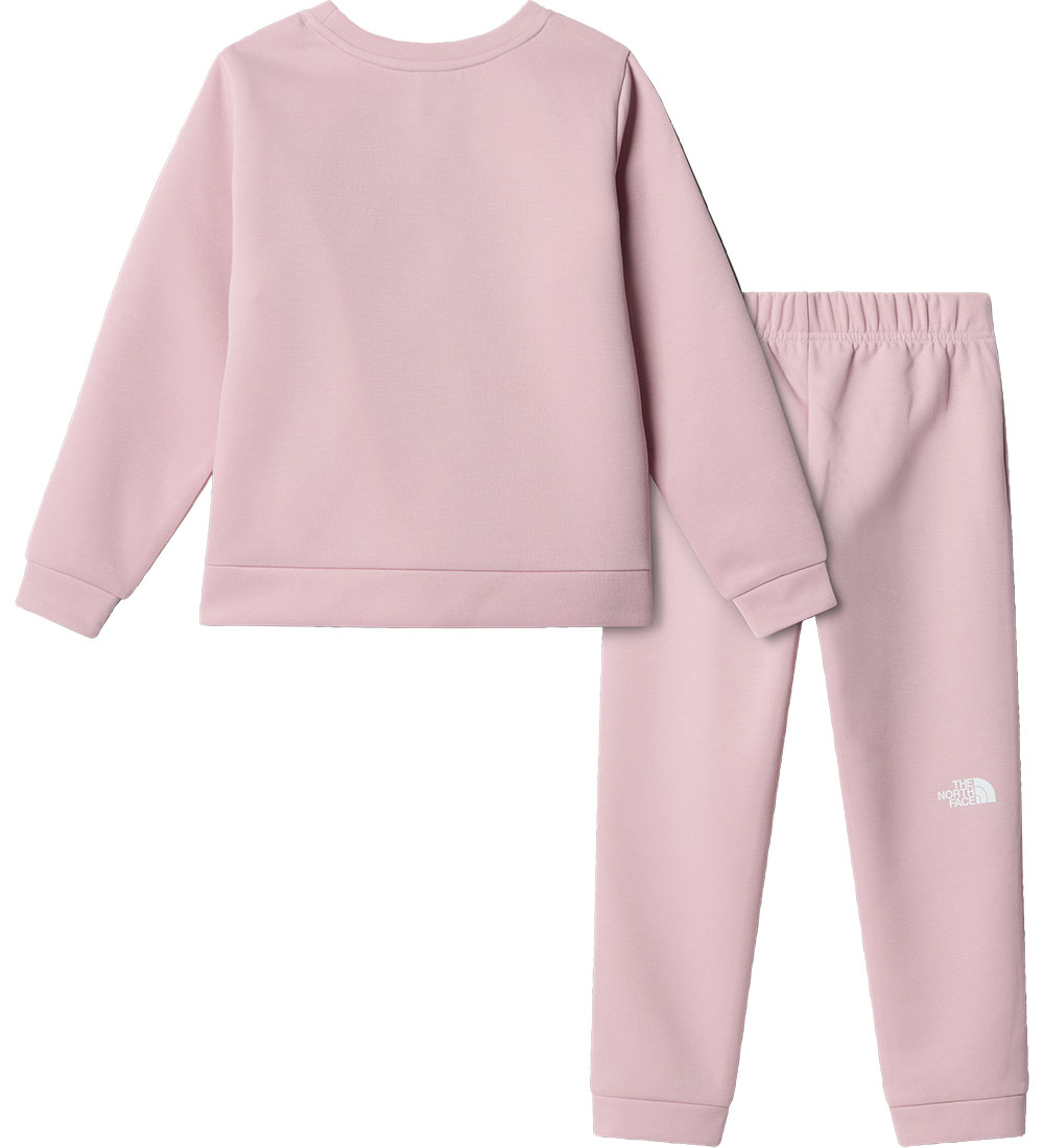 The North Face Sweat Set - Blouse/Trousers - Pink Clover w. Logo