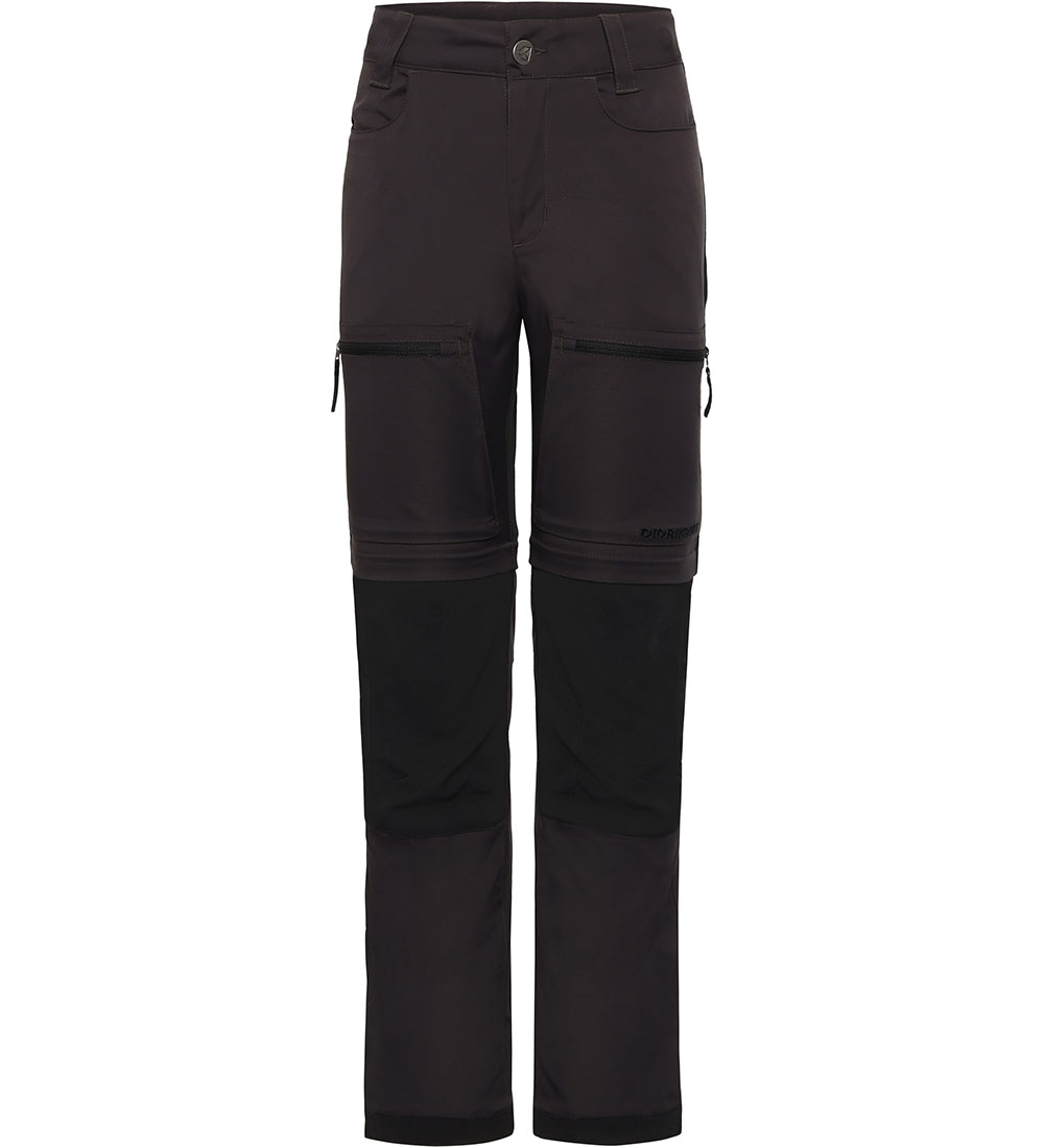 Didriksons Outdoor Trousers - Kotten Zip Off - Graphite