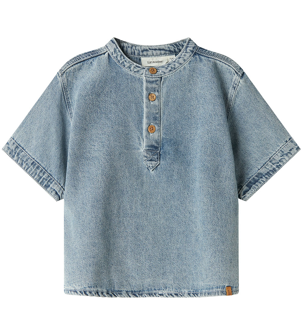Lil' Atelier T-shirt - NmmFundo - Medium+ Blue Denim