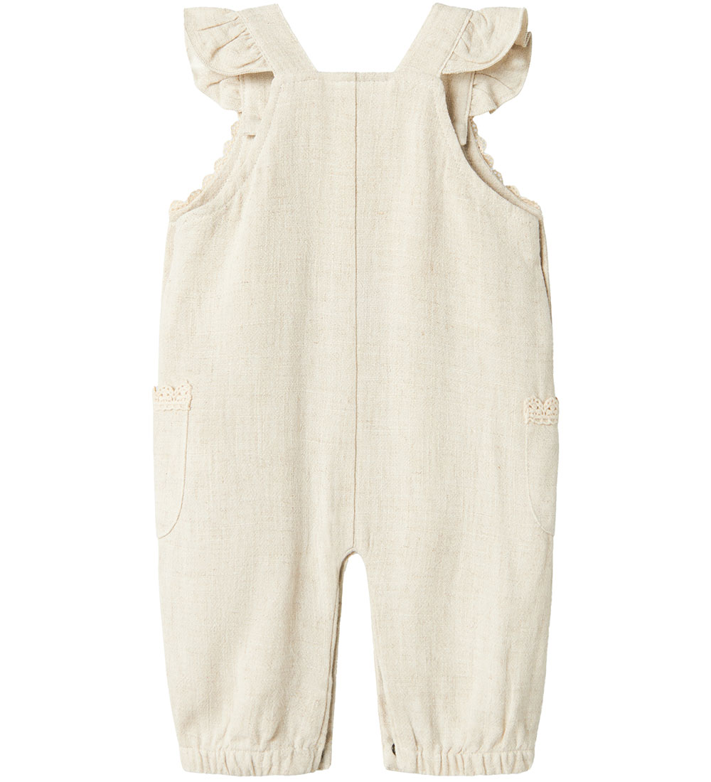 Lil' Atelier Overalls - NbfFrigg - Pumice Stone