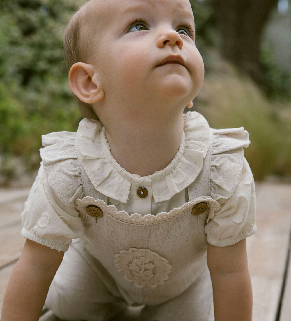 Lil' Atelier Overalls - NbfFrigg - Pumice Stone