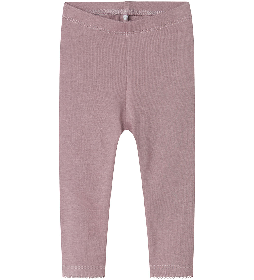 Leggings Name It - NbfFallon - Elderberry