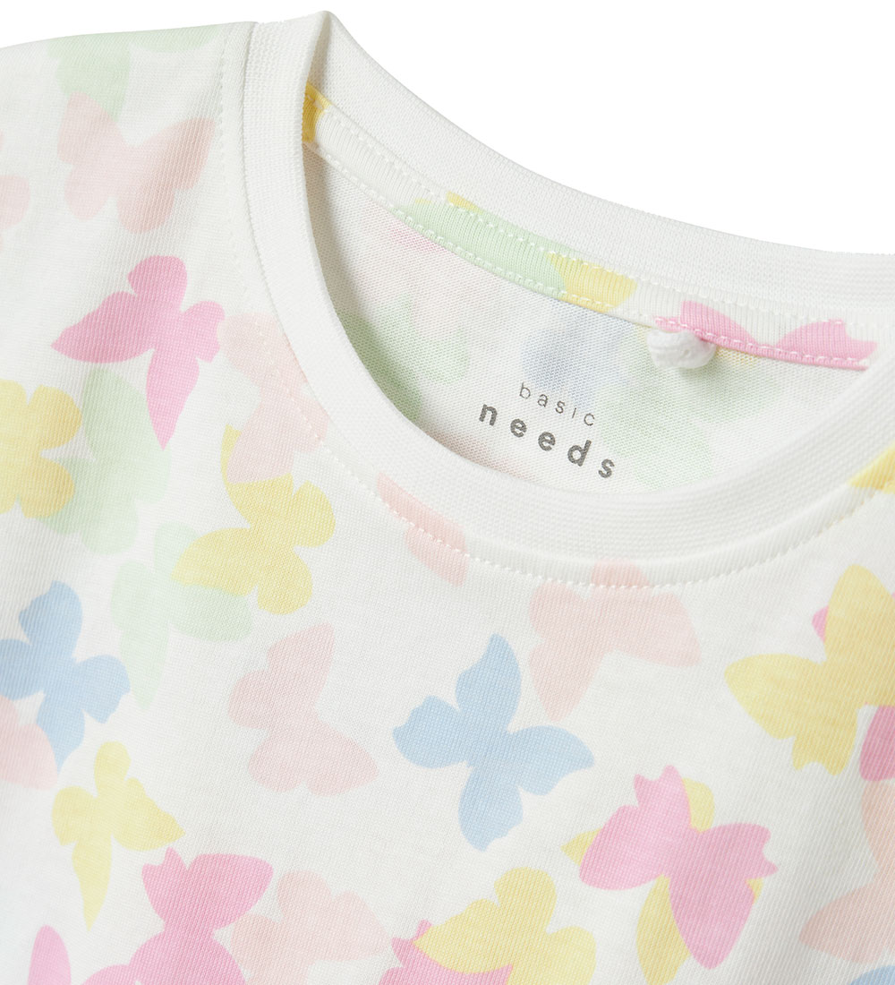 Name It T-shirt - NmfVigga - Bright White/Bow Ties