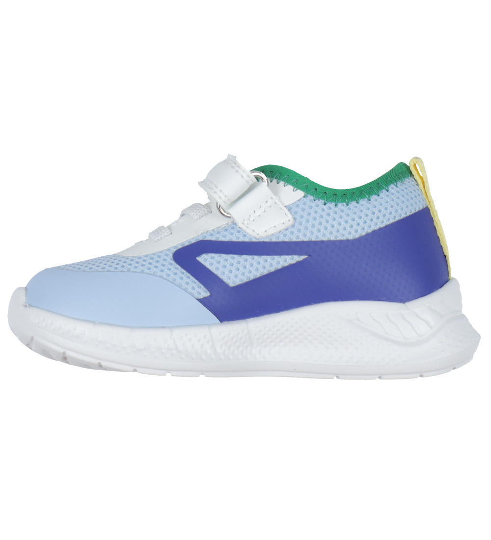Chaussures Tommy Hilfiger - Lace Haut/Velcro Basket - Bleu Clair