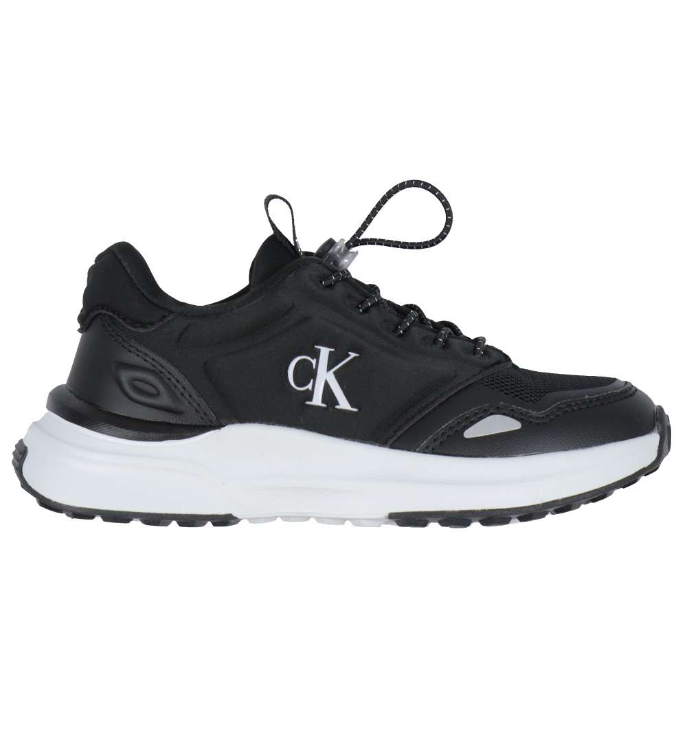Calvin Klein Skór - Low Cut Lace-Up - Svart