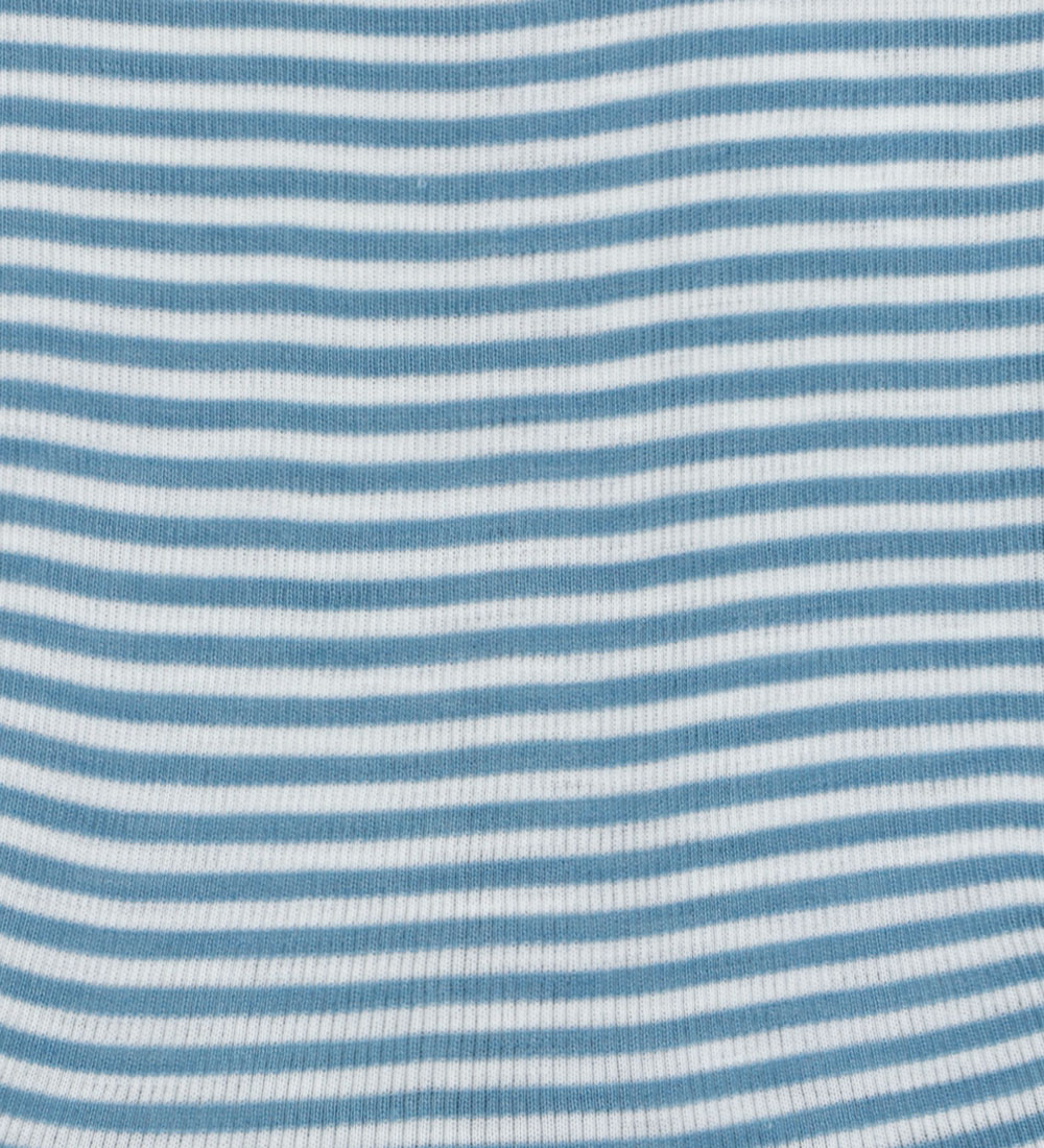 Joha Blouse - Rib - Wool/Silk - Blue