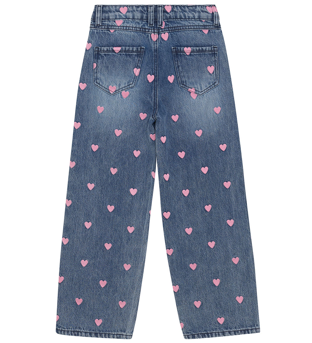 Creamie Jeans - Wide - Blue Denim