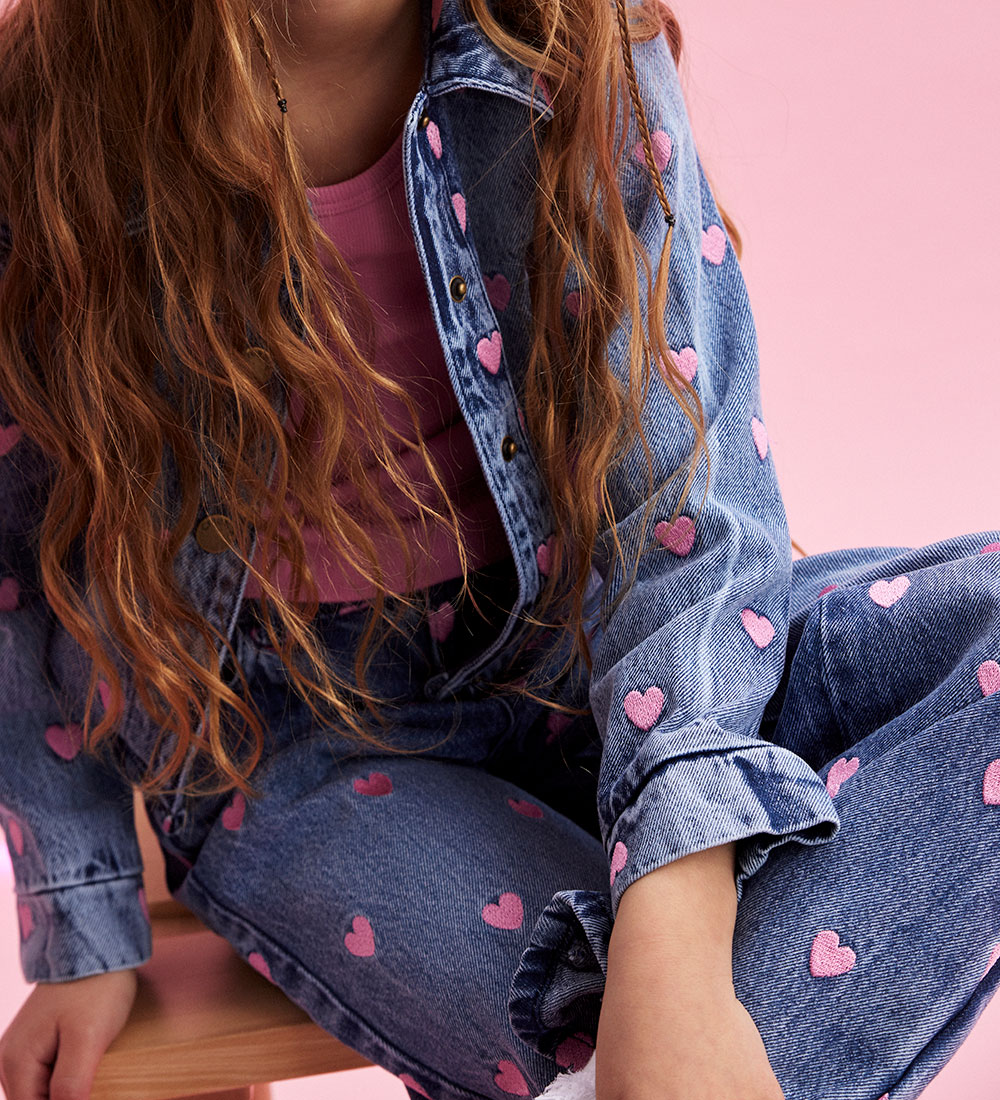 Creamie Jeans - Wide - Blue Denim