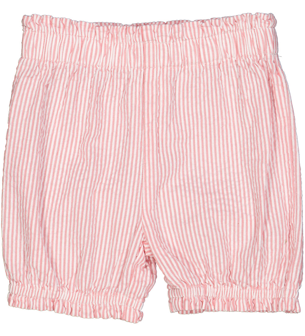 Müsli Bloomers - Seersucker Stripe - Conditioner Cream/Bubblegum