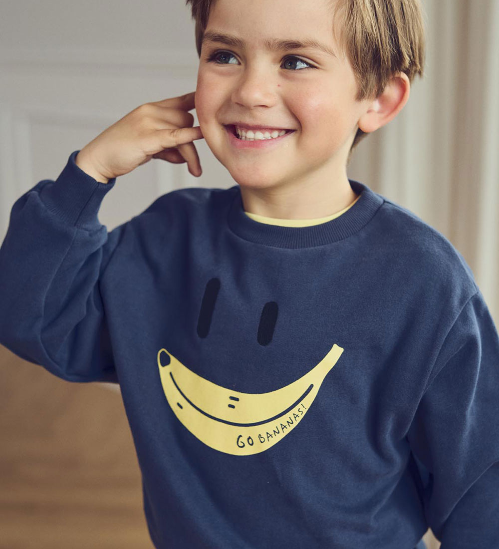 Müsli Peysa - Banana - Nótt Blue