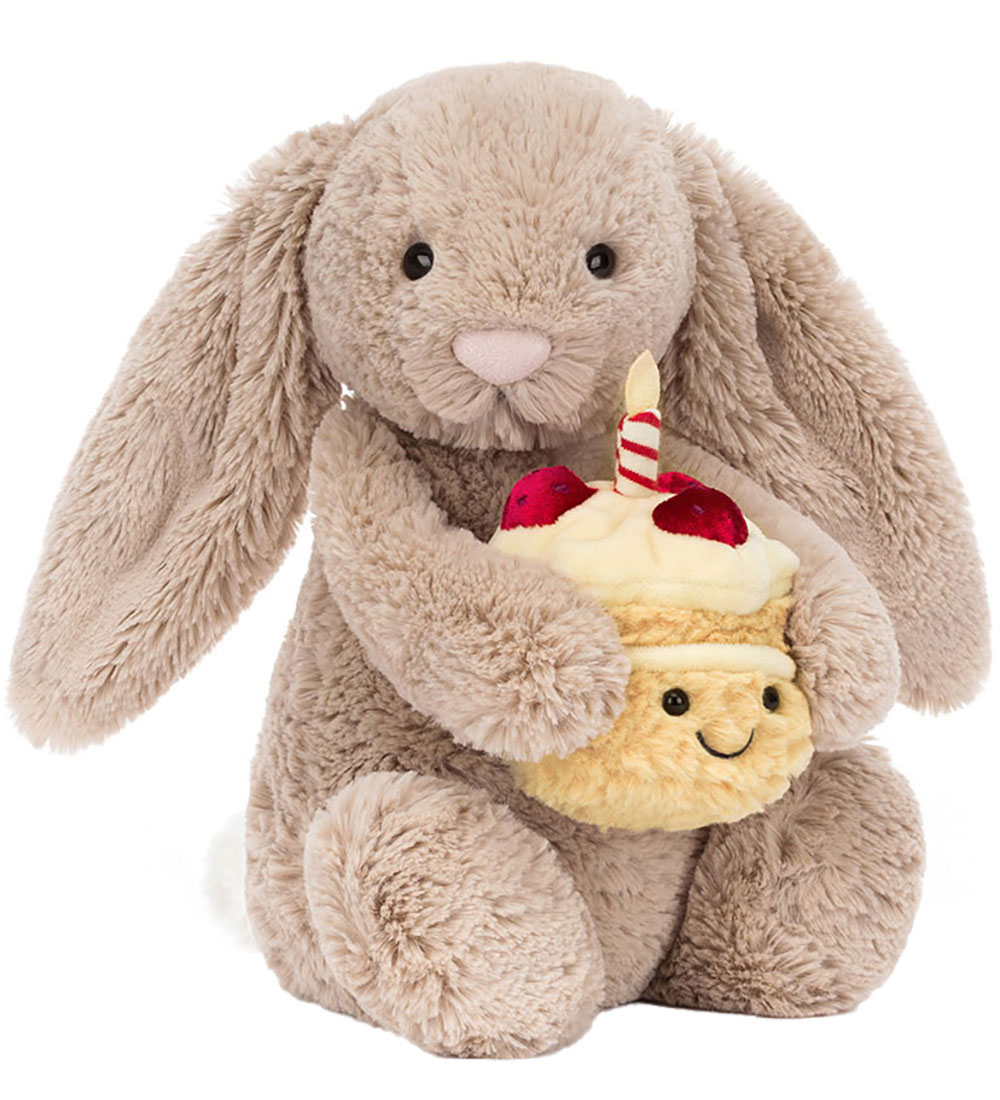 Jellycat Bangsi - 31x12 cm - Bashful Beige Bunny Afmæli
