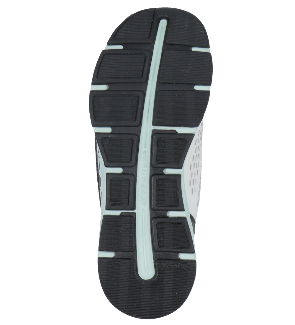 Skechers Schuhe - Vista Lane - Weiß/Schwarz/Türkis
