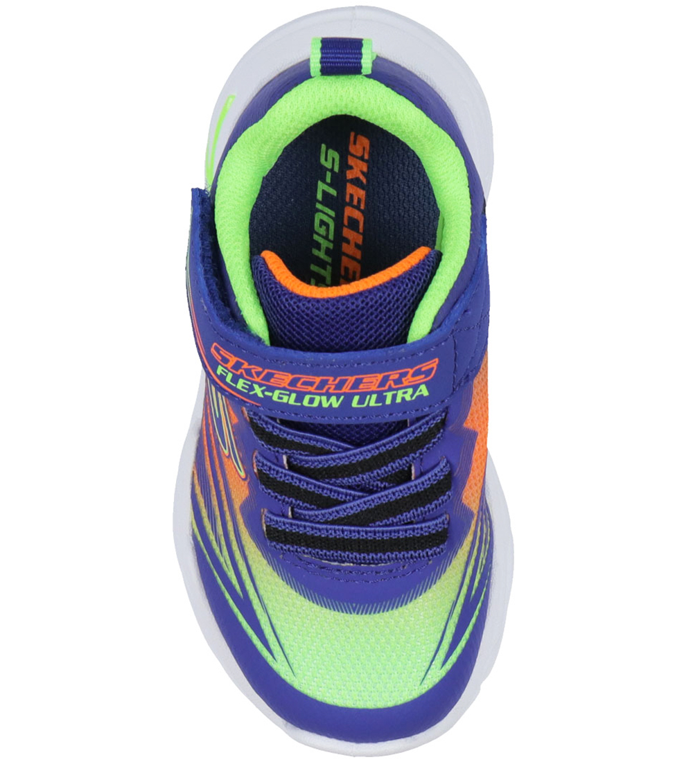 Skechers Skor m. Lätt - Glow Ultra - Blå/Multi