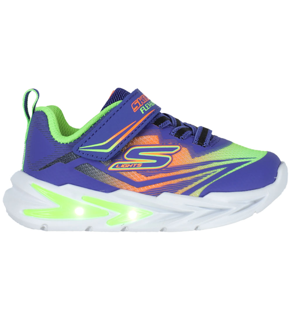 Skechers Skor m. Lätt - Glow Ultra - Blå/Multi
