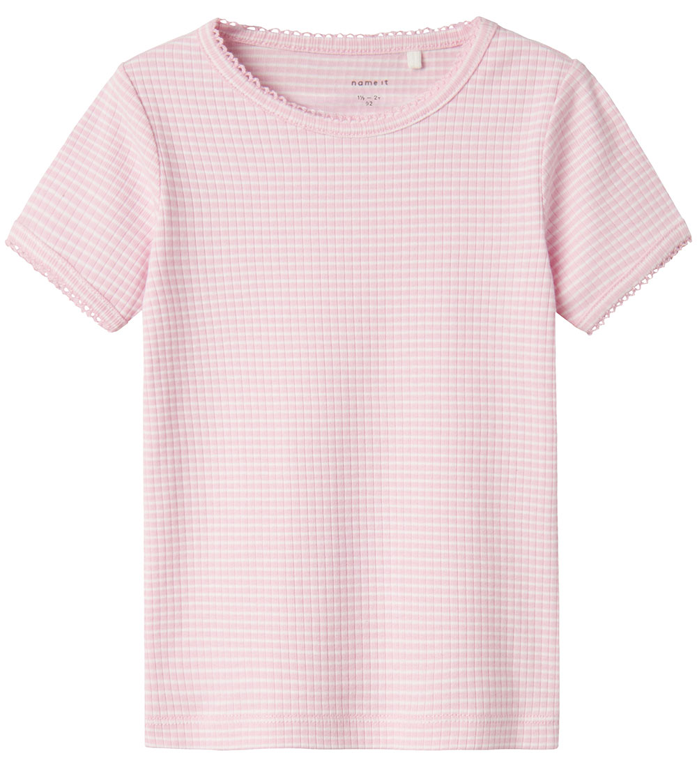 Name It Stuttermabolur - Rib - NmfFikatie - Sweet Draumar