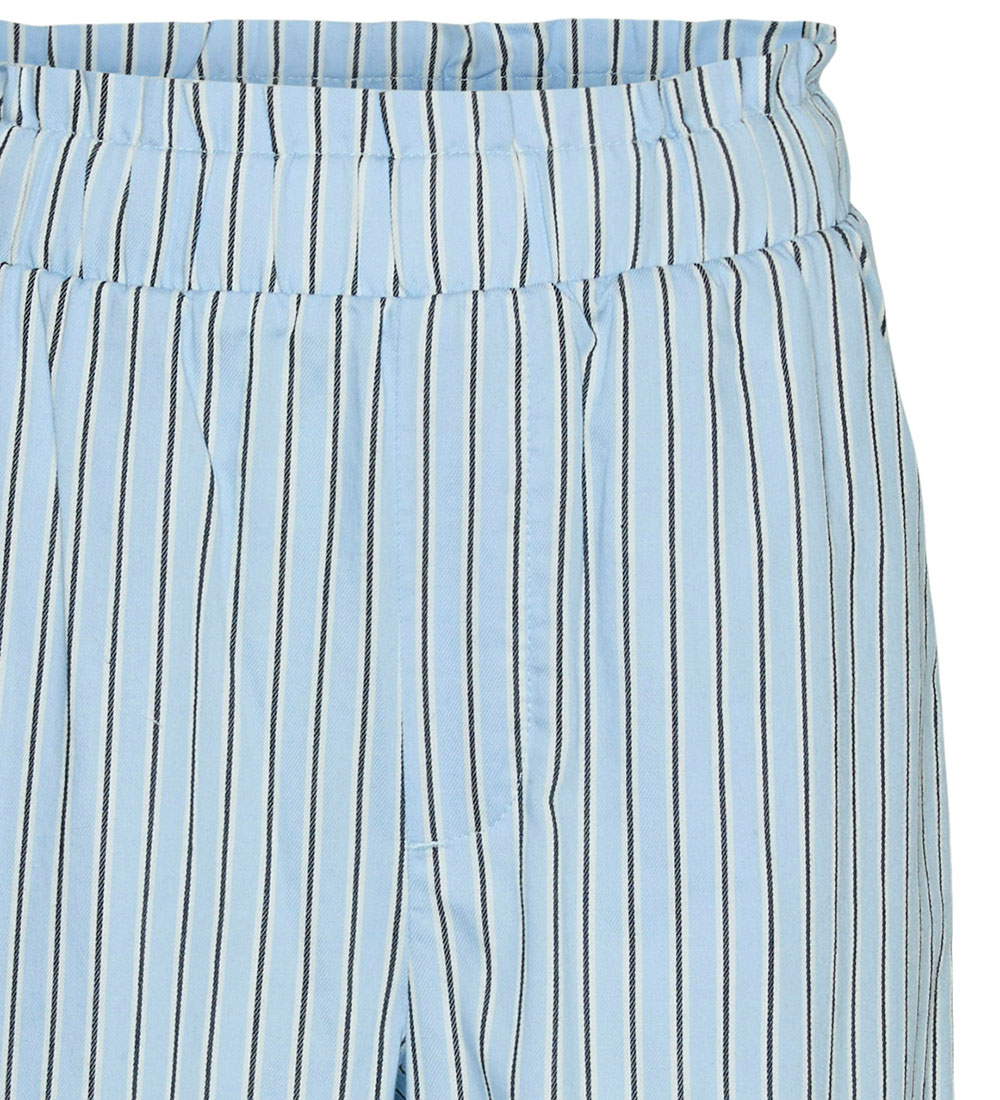 Vero Moda Girl Byxor - VmPinnys - Luftig Blue/New Pinny